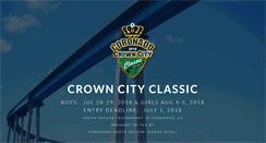Desktop Screenshot of crowncityclassic.com